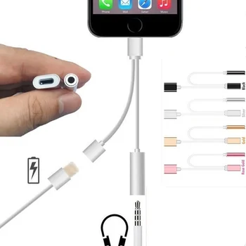 2 in 1 8 Pin To 3.5mm Jack Earphone AUX Audio Adapter Converter + 8 Pin(12) For i7/i7 plus IOS11 for Xiaomi 6 Mi6 For HUAWEI
2 in 1 8 Pin To 3.5mm Jack Earphone AUX Audio Adapter Converter + 8 Pin(12) For i7/i7 plus IOS11 for Xiaomi 6 Mi6 For HUAWEI