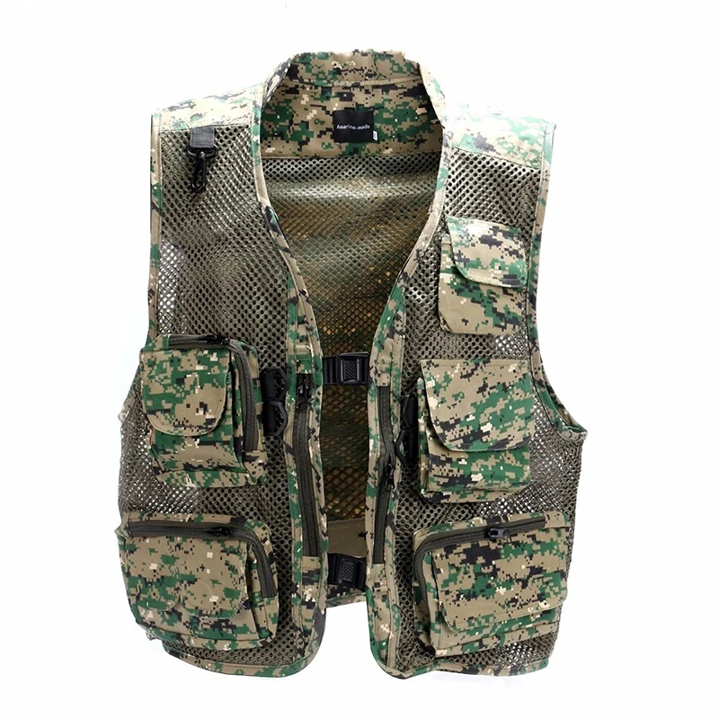 Big Size Polyester Quick-Drying Fishing Life Jacket Mesh Fishing Vest Jacket Multi-Pocket Photography Waistcoat Life Vest Men
Big Size Polyester Quick-Drying Fishing Life Jacket Mesh Fishing Vest Jacket Multi-Pocket Photography Waistcoat Life Vest Men