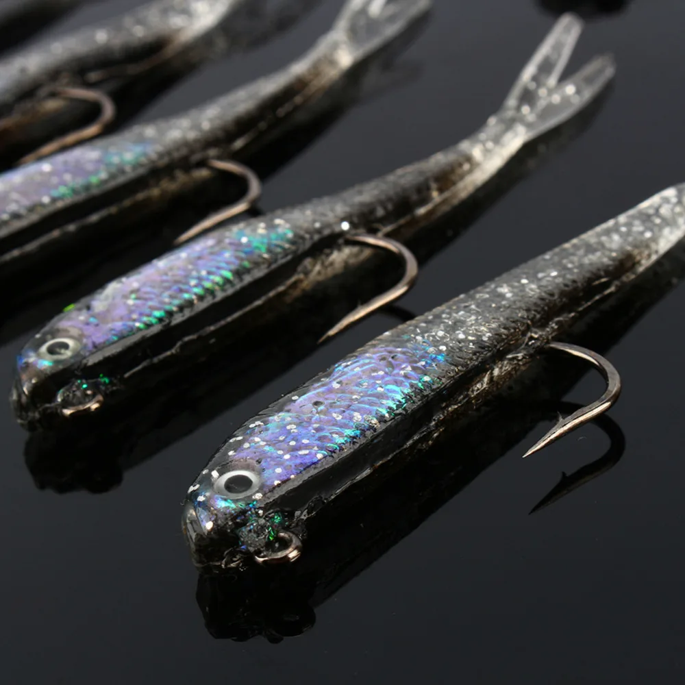 10pcs/Lot Silicone Lead Head Jig Soft Fishing Lures Blank Crank Hook Artificial Minnow Bait Saltwater Sea Fishing Tackle Set
10pcs/Lot Silicone Lead Head Jig Soft Fishing Lures Blank Crank Hook Artificial Minnow Bait Saltwater Sea Fishing Tackle Set