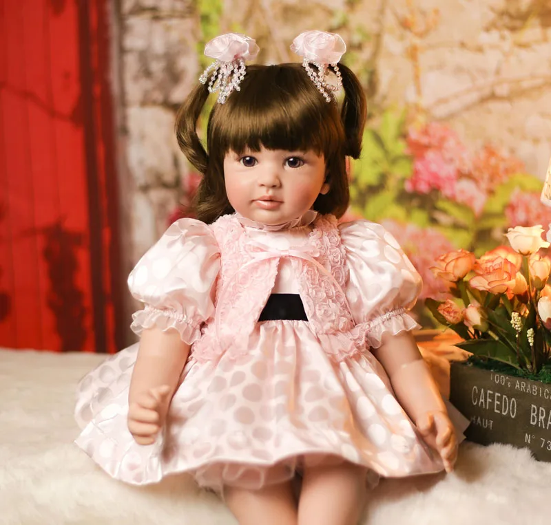 60cm Beautifully Princess Silicone Reborn Baby Doll Toys Like Real 24inch Vinyl Toddler Girls Babies Dolls Kids Birthday Present
60cm Beautifully Princess Silicone Reborn Baby Doll Toys Like Real 24inch Vinyl Toddler Girls Babies Dolls Kids Birthday Present