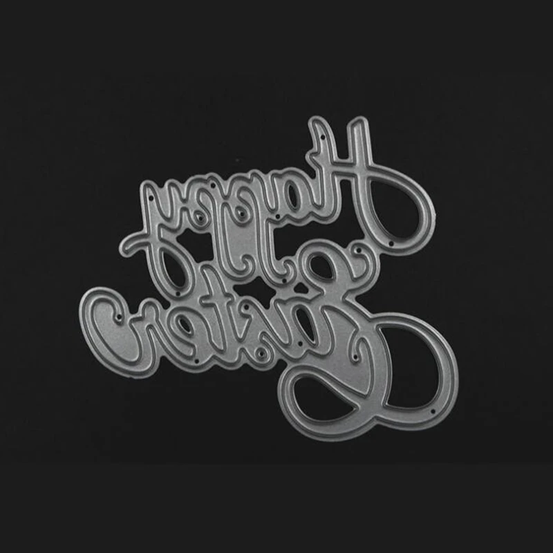 YLCD389 Happy Easter Metal Cutting Dies For Scrapbooking Stencils DIY Album Cards Decoration Embossing Folder Die Cuts Template
YLCD389 Happy Easter Metal Cutting Dies For Scrapbooking Stencils DIY Album Cards Decoration Embossing Folder Die Cuts Template