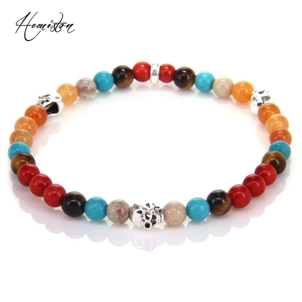 Thomas Colorful Material Mix Featuring Small Skull Bead Bracelet, Stamp Glam Jewelry Soul Gift for Women TS 198
Thomas Colorful Material Mix Featuring Small Skull Bead Bracelet, Stamp Glam Jewelry Soul Gift for Women TS 198