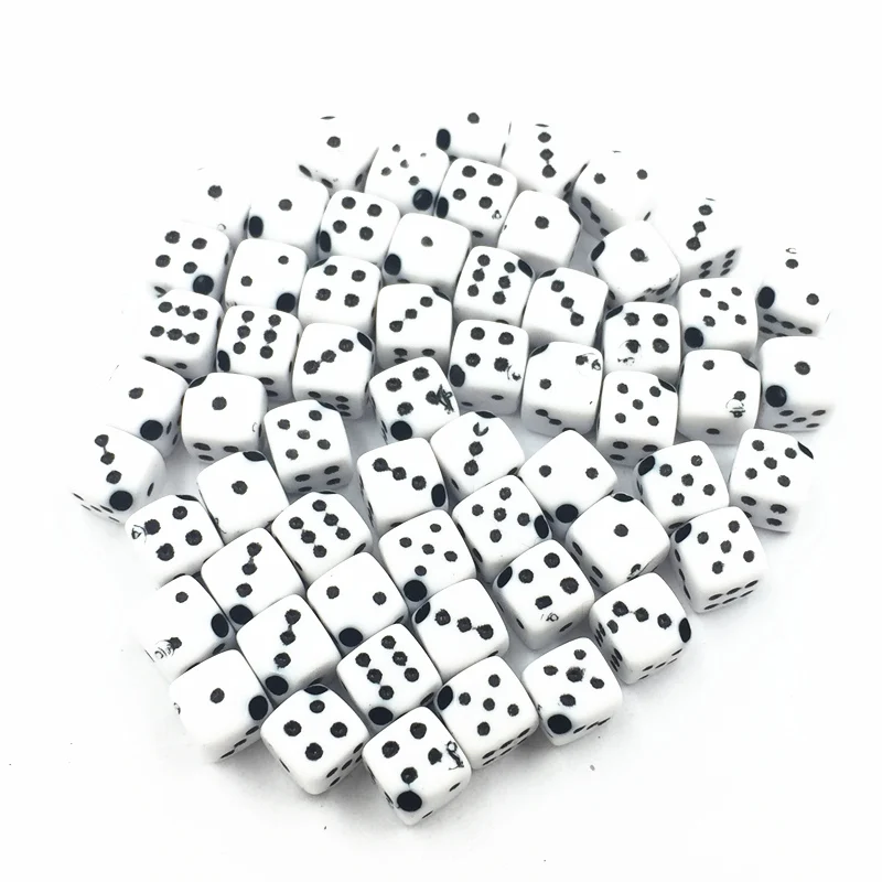 100Pcs Spacer Beads White Tiny Square Dice Acrylic Fashion Jewelry Making Findings DIY Charms 6mm
100Pcs Spacer Beads White Tiny Square Dice Acrylic Fashion Jewelry Making Findings DIY Charms 6mm
