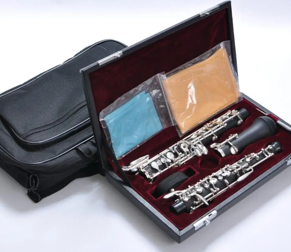 Composite wood semi automatic oboe with Open D key for professional musician Woodwind Instrument with Reed Leather Case Carrying
Composite wood semi automatic oboe with Open D key for professional musician Woodwind Instrument with Reed Leather Case Carrying