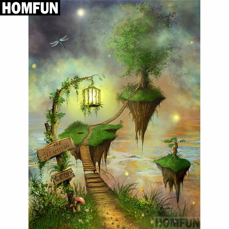 HOMFUN Full Square/Round Drill 5D DIY Diamond Painting "Sky Tree" 3D Embroidery Cross Stitch 5D Home Decor Gift A00584
HOMFUN Full Square/Round Drill 5D DIY Diamond Painting "Sky Tree" 3D Embroidery Cross Stitch 5D Home Decor Gift A00584