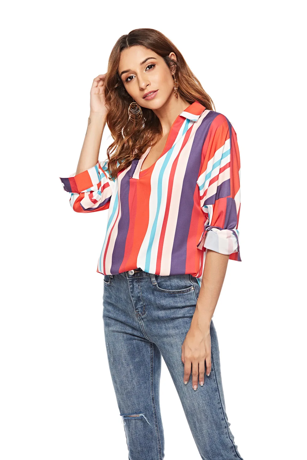 women blouse fashion female ladies clothing womens striped long sleeve casual elegant office work top shirt top2
women blouse fashion female ladies clothing womens striped long sleeve casual elegant office work top shirt top2
