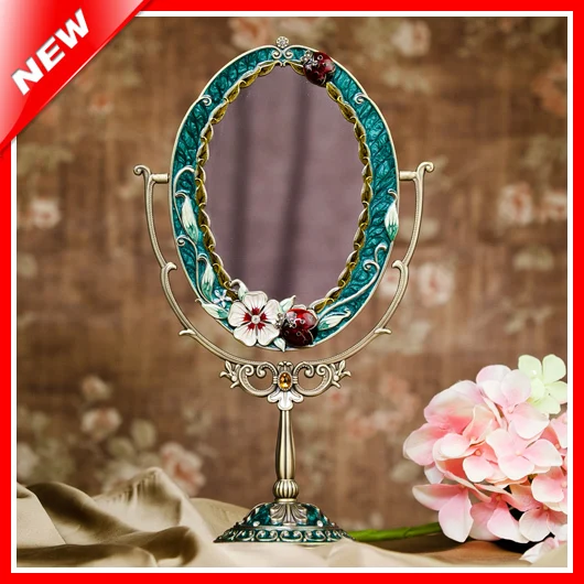 Antique Mirror Vintage Beauty Makeup Mirror Cosmetic Dressing Mirror Table Standing Makeup Mirror Photo Frame For Decoration
Antique Mirror Vintage Beauty Makeup Mirror Cosmetic Dressing Mirror Table Standing Makeup Mirror Photo Frame For Decoration