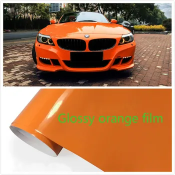 400mm x 1520mm Glossy orange Vinyl Wrap Car and motorcycle sticker Adhesive Air Release Bubble Sticker Decal Film Car styling
400mm x 1520mm Glossy orange Vinyl Wrap Car and motorcycle sticker Adhesive Air Release Bubble Sticker Decal Film Car styling