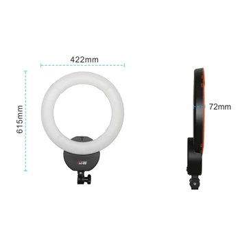 FALCON EYES 55W LED Soft Ring Lighting 5600K Portable Video Selfie Light For Studio Fotografia With Phone Bracket/Filter FLC-55
FALCON EYES 55W LED Soft Ring Lighting 5600K Portable Video Selfie Light For Studio Fotografia With Phone Bracket/Filter FLC-55