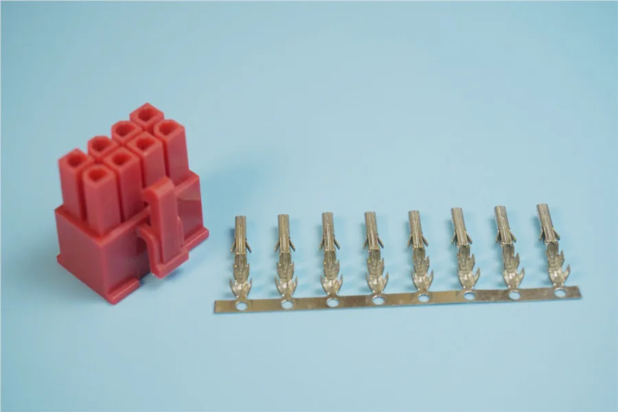 10 pcs 8 Position 8 Pin 4.20 mm Receptacle Housing ATX CPU 8P PSU EPS12V Power Connector Shell + Female Contact Terminal Pins
10 pcs 8 Position 8 Pin 4.20 mm Receptacle Housing ATX CPU 8P PSU EPS12V Power Connector Shell + Female Contact Terminal Pins