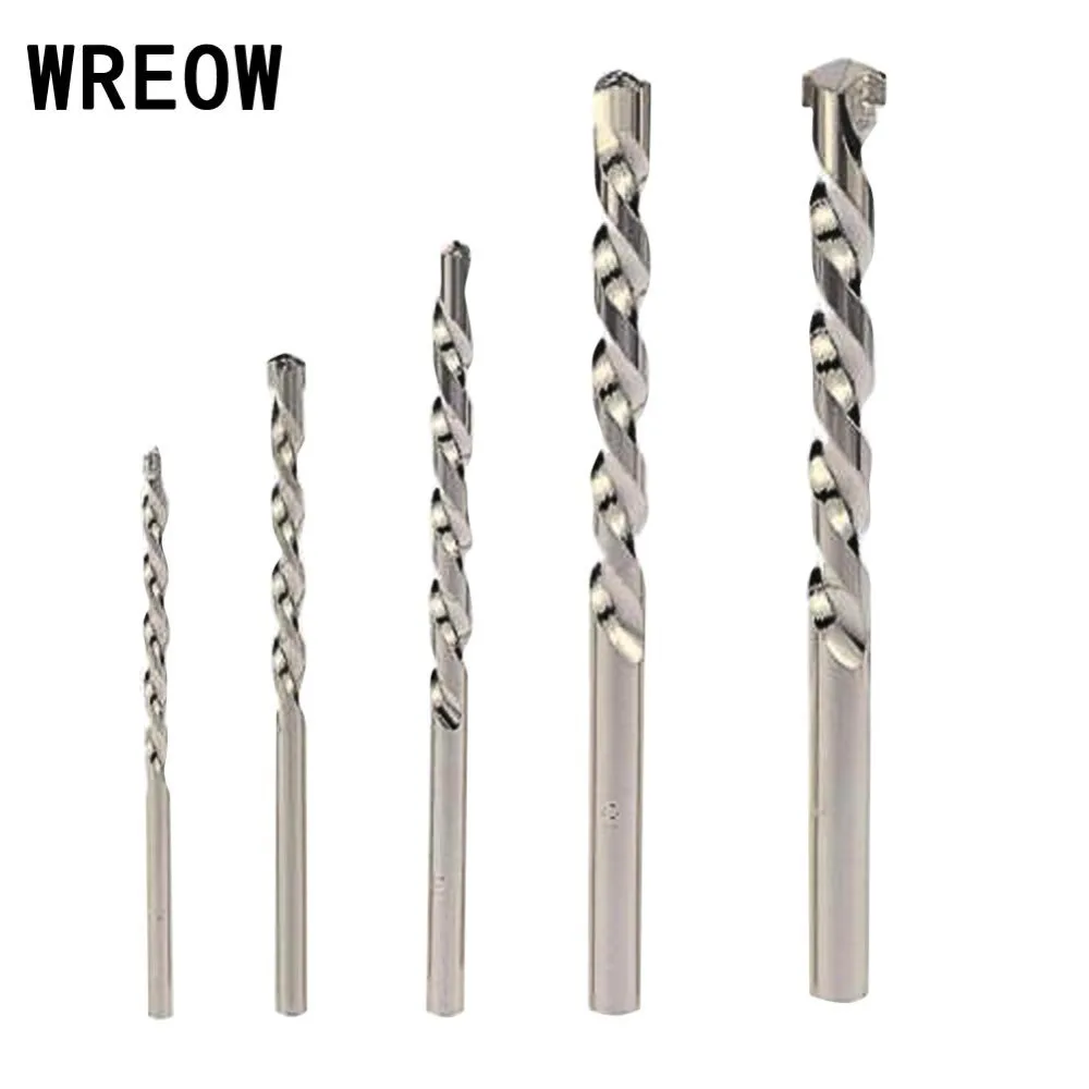 WREOW 5PCS Nickel Plating Round Shank Drill Bit Carbide Wall Cement Alloy Impact Drill Construction Drill Bit Tool Set
WREOW 5PCS Nickel Plating Round Shank Drill Bit Carbide Wall Cement Alloy Impact Drill Construction Drill Bit Tool Set