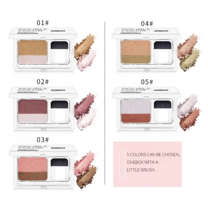 Magazine Lazy Eyeshadow Stamp Eye Shadow Double Color Shimmer Palette Waterproof Long Lasting Natural Nude Eyes Makeup
Magazine Lazy Eyeshadow Stamp Eye Shadow Double Color Shimmer Palette Waterproof Long Lasting Natural Nude Eyes Makeup