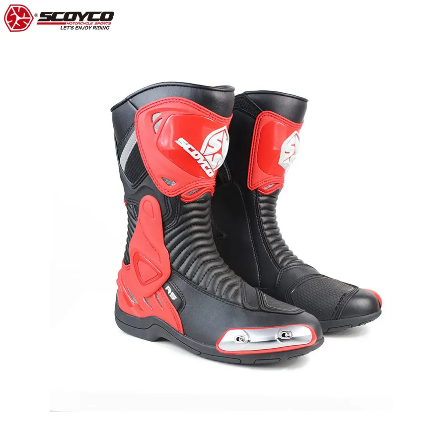 SCOYCO 2019 Red Motorcycle Riding Boots Racing Motocross Boots Safety High Ankle Anti-skip Shockproof Long Shoes Men MR001
SCOYCO 2019 Red Motorcycle Riding Boots Racing Motocross Boots Safety High Ankle Anti-skip Shockproof Long Shoes Men MR001