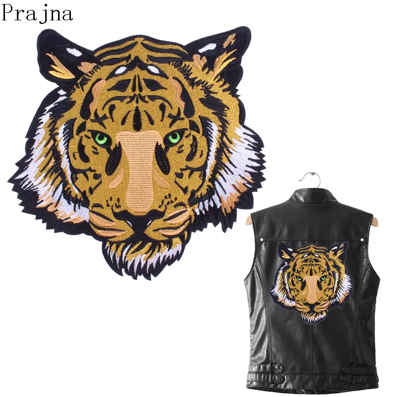 Prajna Wings Big Tiger Patch Morale Stalker Patch Iron On Biker Punk Skull Large Embroidered Ironing Patches For Clothes Stripe
Prajna Wings Big Tiger Patch Morale Stalker Patch Iron On Biker Punk Skull Large Embroidered Ironing Patches For Clothes Stripe