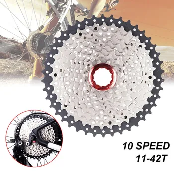 Bicycle Wheel Cassette 10 Speed 11-42T Wide Ratio Part Mountain Bike Cycling Bicycle Freewheel Bicycle Parts B2Cshop
Bicycle Wheel Cassette 10 Speed 11-42T Wide Ratio Part Mountain Bike Cycling Bicycle Freewheel Bicycle Parts B2Cshop