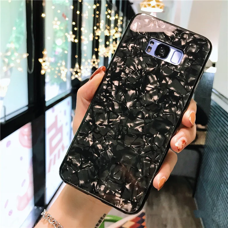 For Luxury Bling Shell Case For Samsung Galaxy S9 S8 S9 Plus Cases Tempered Glass Hard Conch Shell Cover For Samsung Galaxy Note
For Luxury Bling Shell Case For Samsung Galaxy S9 S8 S9 Plus Cases Tempered Glass Hard Conch Shell Cover For Samsung Galaxy Note