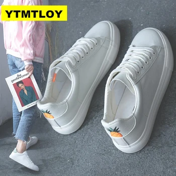HOT Women Sneakers 2019 Fashion Breathble Vulcanized Shoes Pu leather Platform Lace up Casual White sneaker Tenis Feminino
HOT Women Sneakers 2019 Fashion Breathble Vulcanized Shoes Pu leather Platform Lace up Casual White sneaker Tenis Feminino