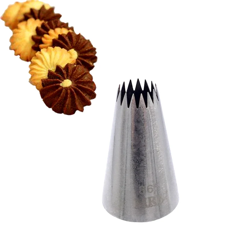 865# Cookie Puff Cream Pastry Icing Piping Nozzles Cake Decorating Tip Sets Fondant Cake Tools Open Star Tips
865# Cookie Puff Cream Pastry Icing Piping Nozzles Cake Decorating Tip Sets Fondant Cake Tools Open Star Tips