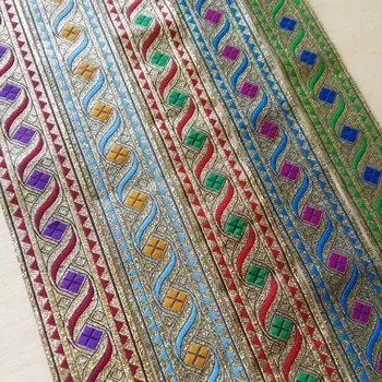 4cm 40mm 1-5/8' Delicate Turquoise Blue Black Filigree Ribbon Geometric Rhombus Border Wedged Laciness National Jacquard Webbing
4cm 40mm 1-5/8' Delicate Turquoise Blue Black Filigree Ribbon Geometric Rhombus Border Wedged Laciness National Jacquard Webbing