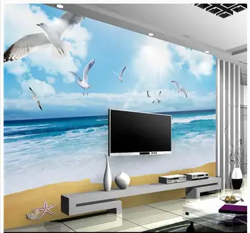 3d wallpaper custom 3d murals wallpaper wall paper The blue sky white clouds beach seascape TV setting wall home decoration
3d wallpaper custom 3d murals wallpaper wall paper The blue sky white clouds beach seascape TV setting wall home decoration