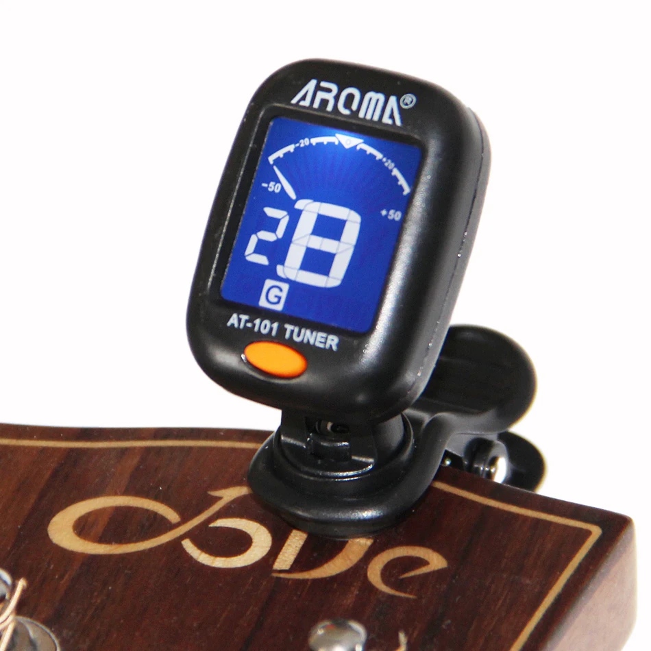 Guitar tuner AROMA AT101 tuner Chromotic,guitar,bass,violin,ukulele Instruments wholesale
Guitar tuner AROMA AT101 tuner Chromotic,guitar,bass,violin,ukulele Instruments wholesale