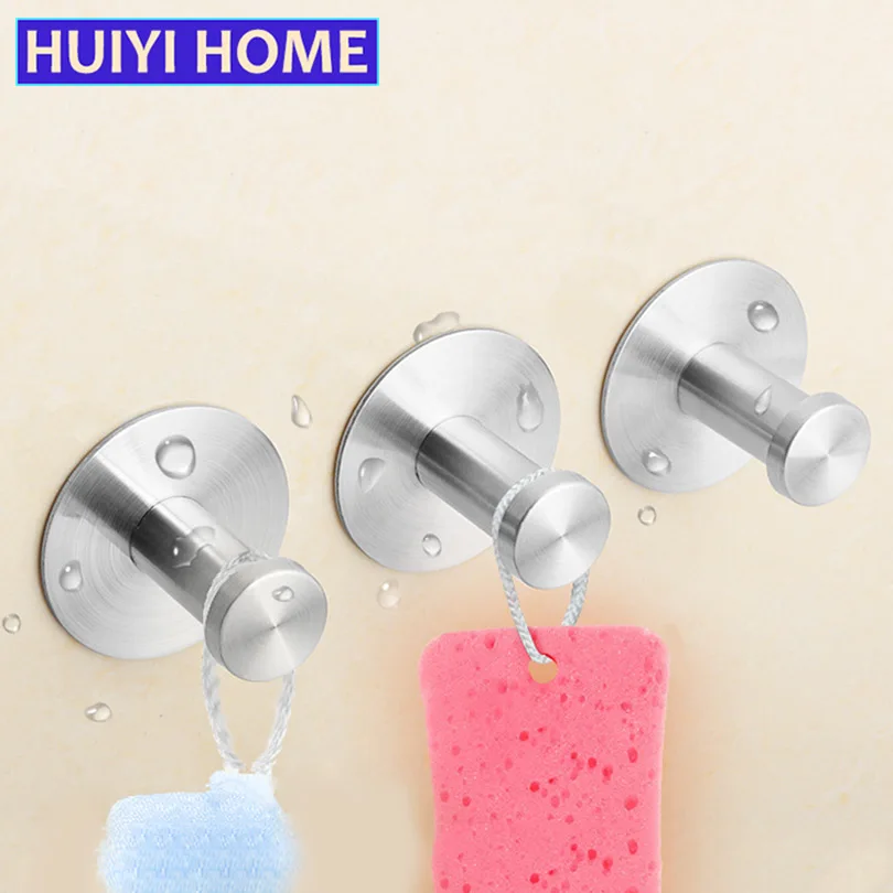 Stainless Steel Bath Hook Adhesive Sticker Kitchen Towel Rack 4PCS Coat Hooks Multi-Purpose Door Hanger Key Wall Holder EGP024
Stainless Steel Bath Hook Adhesive Sticker Kitchen Towel Rack 4PCS Coat Hooks Multi-Purpose Door Hanger Key Wall Holder EGP024
