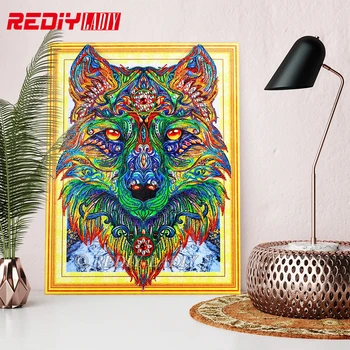 Special Shaped Diamond Embroidery Animal Wolf Crystal Shining Round Rhinestones Wall Art DIY Diamond Painting Cross Stitch Kits
Special Shaped Diamond Embroidery Animal Wolf Crystal Shining Round Rhinestones Wall Art DIY Diamond Painting Cross Stitch Kits