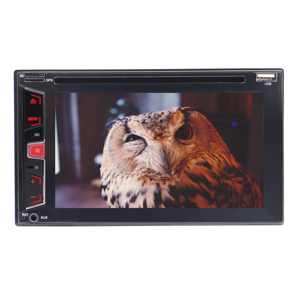 6.2" Double Din Car Audio Stereo Receiver MP5 Player FM Radio 1080P Video Bluetooth Wireless Remote DVD/CD/USB/TF/Backup Camera
6.2" Double Din Car Audio Stereo Receiver MP5 Player FM Radio 1080P Video Bluetooth Wireless Remote DVD/CD/USB/TF/Backup Camera
