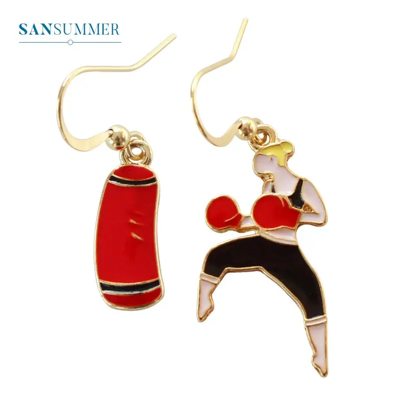 Trendy Boxing Girls Drop Earrings Boucle D'oreille Femme Pendante Long Dangle Earring Brincos Cute Ear Wire Earrings Jewelry
Trendy Boxing Girls Drop Earrings Boucle D'oreille Femme Pendante Long Dangle Earring Brincos Cute Ear Wire Earrings Jewelry