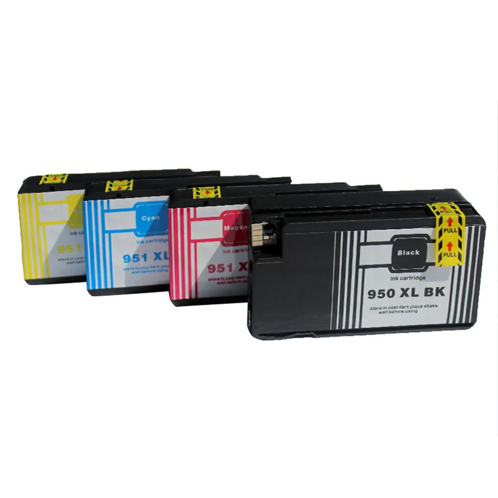 Картриджи чернильные 4PK 950 951 950XL 951XL совместимые с HPOfficejet Pro 8600 8610 8620 8630 8660 8640 8615 8625