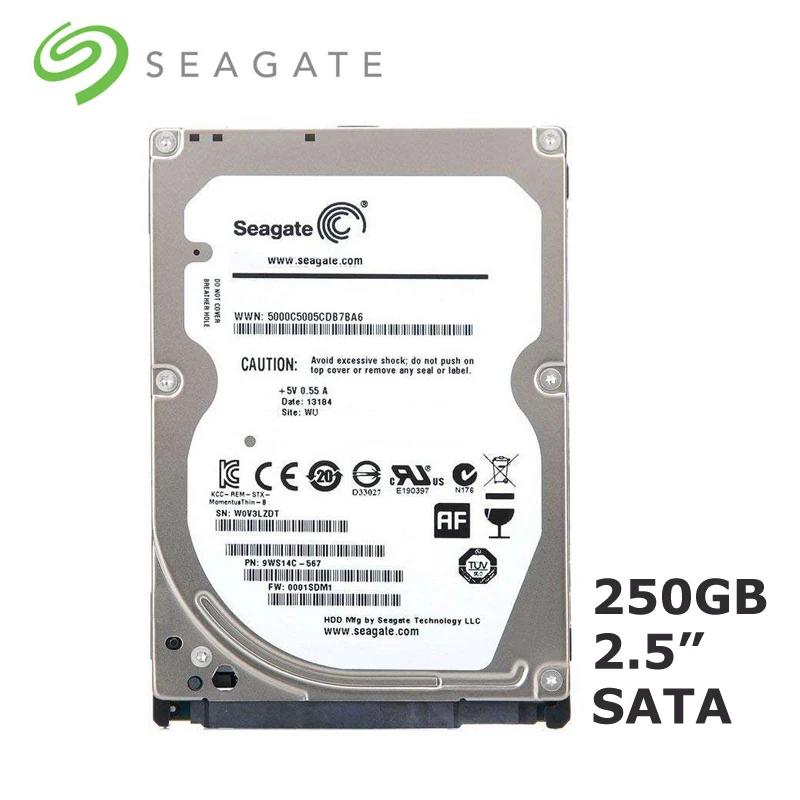 Seagate Brand 2.5" 250GB Sata2-Sata3 Laptop Notebook Internal hdd hard disk drive 2mb/8mb 5400RPM-7200RPM 160MB/s disco duro
Seagate Brand 2.5" 250GB Sata2-Sata3 Laptop Notebook Internal hdd hard disk drive 2mb/8mb 5400RPM-7200RPM 160MB/s disco duro