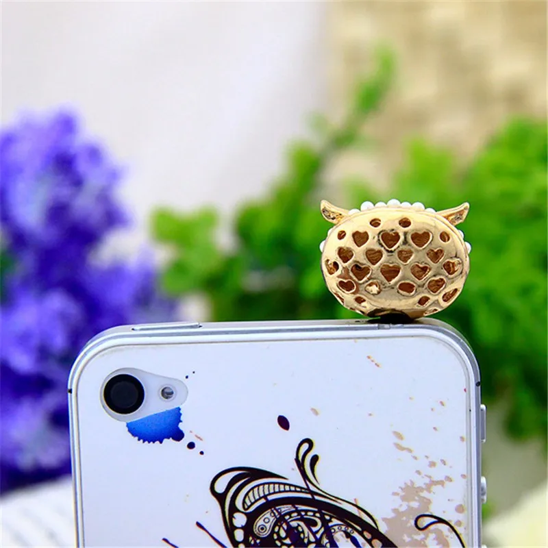 Pearl-big-eye-Owl-Earphone-3-5-audio-Dust-Plug-3-5mm-AUX-Jack-for-apple (2)