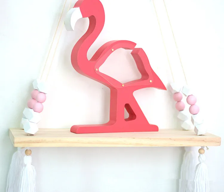 1 шт. деревянная копилка с фламинго Детская для украшения гостиной