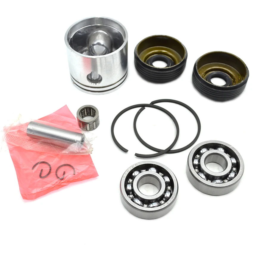 41mm Piston Ring Needle Bearing Crankshaft Oil Seal Bearing Kit For Partner 350 351 Chainsaw Parts
41mm Piston Ring Needle Bearing Crankshaft Oil Seal Bearing Kit For Partner 350 351 Chainsaw Parts