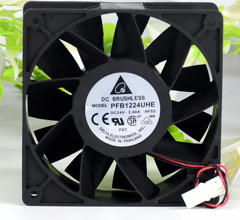 Wholesale Delta PFB1224UHE 12CM 120x120x38mm DC 24V 2.40A 2 Lines violence inverter cooling fan
Wholesale Delta PFB1224UHE 12CM 120x120x38mm DC 24V 2.40A 2 Lines violence inverter cooling fan