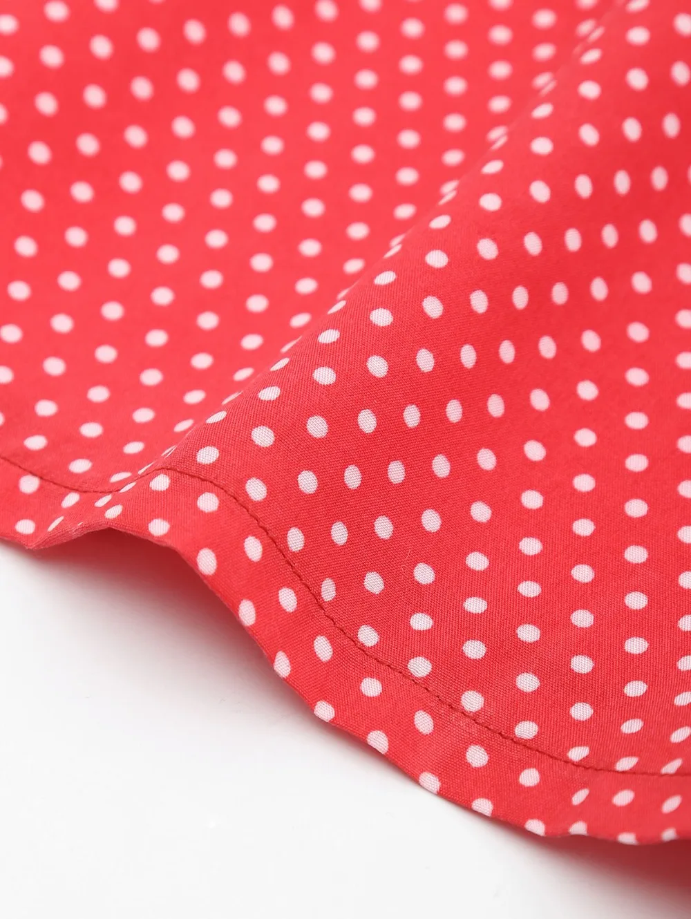 AZULINA Polka Dot Spaghetti Strap Summer Cami Dress Women Casual Brief A Line Red Mini Dress Vestidos De Festa Ladies Sundress 10