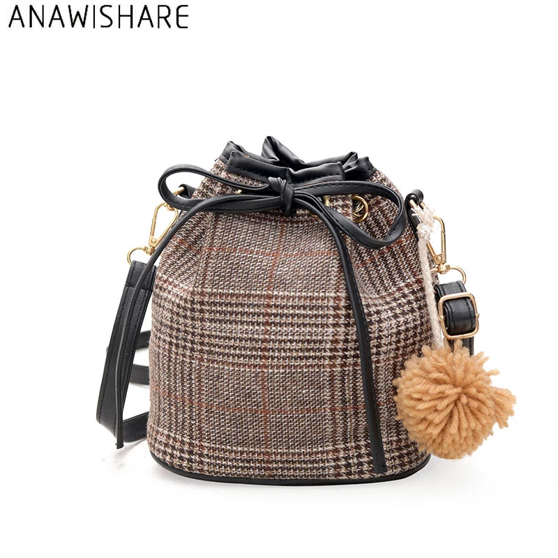 ANAWISHARE Crossbody Bags For Women Messenger Bag Small Bucket Shoulder Bags Women Handbags Bolsa Feminina Bolsos Mujer
ANAWISHARE Crossbody Bags For Women Messenger Bag Small Bucket Shoulder Bags Women Handbags Bolsa Feminina Bolsos Mujer