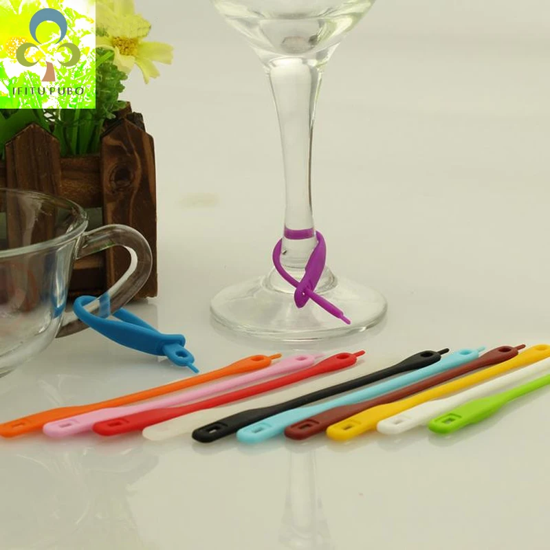 12 pcs/lot Wine Glass Recognizer Party Dedicated Strip Silicone Label Rubber Wine Glasses Marker Wine Accessories GYH
12 pcs/lot Wine Glass Recognizer Party Dedicated Strip Silicone Label Rubber Wine Glasses Marker Wine Accessories GYH