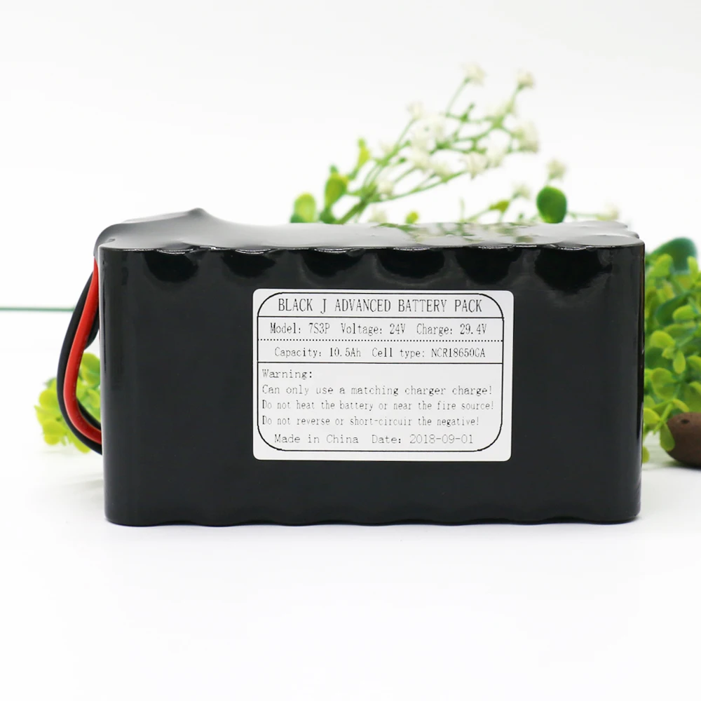 KLUOSI 7S3P 24V 10.5Ah 29.4V NCR18650GA Li-Ion Battery Pack with 20A Balance BMS for Ebike Electric Car Bicycle Motor Scooter
KLUOSI 7S3P 24V 10.5Ah 29.4V NCR18650GA Li-Ion Battery Pack with 20A Balance BMS for Ebike Electric Car Bicycle Motor Scooter