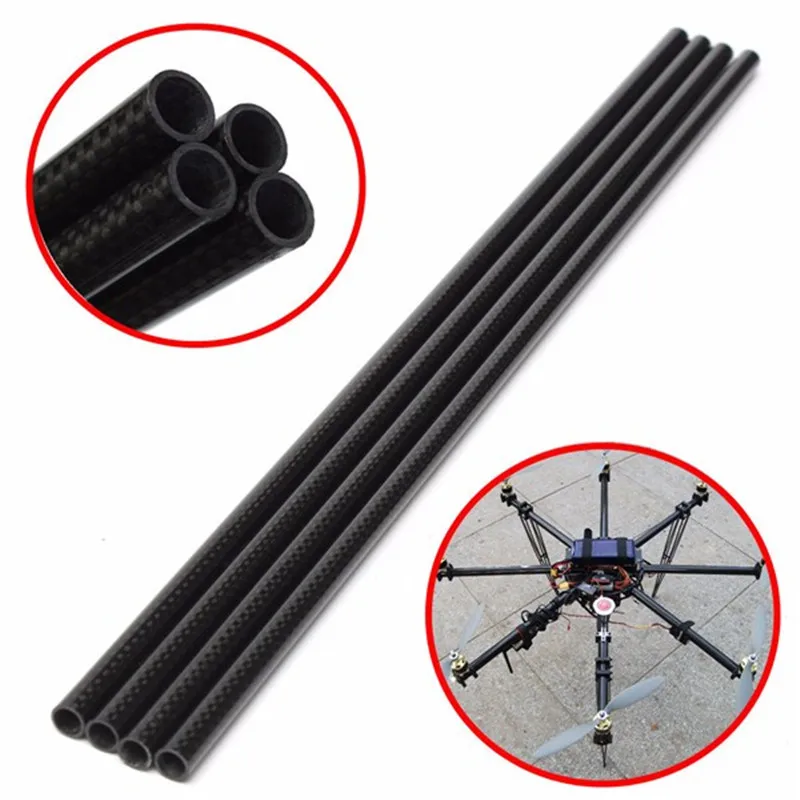 Original 3K 8mm x 10mm x 500mm Roll Wrapped Carbon Fiber Tube Boom For Multicopter For Quadcopter Accessories
Original 3K 8mm x 10mm x 500mm Roll Wrapped Carbon Fiber Tube Boom For Multicopter For Quadcopter Accessories