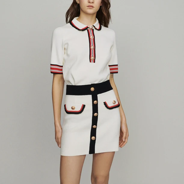 2019 Summer Casual Striped Patchwork Buttons Sweat Suits Women 2 Piece Set Short Sleeve Top+bodycon Mini Skirts Jc2905
2019 Summer Casual Striped Patchwork Buttons Sweat Suits Women 2 Piece Set Short Sleeve Top+bodycon Mini Skirts Jc2905
