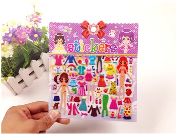 2pcs HIGH quality 3D18cm*17cm Girls Change Clothes Dress-Up Stickers Random Pattern
2pcs HIGH quality 3D18cm*17cm Girls Change Clothes Dress-Up Stickers Random Pattern