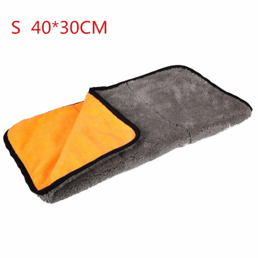 Thickened Super Absorbent Coral Cashmere Towels Car Care Wax