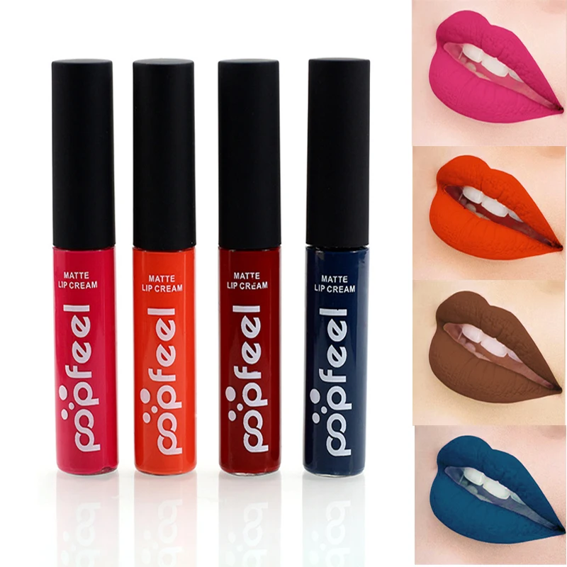 Sexy Matte Lipstick Women Beauty Lipstick Makeup Waterproof Velvet Long Lasting Lip Gloss Tint Liquid Cosmetics Matte Batom
Sexy Matte Lipstick Women Beauty Lipstick Makeup Waterproof Velvet Long Lasting Lip Gloss Tint Liquid Cosmetics Matte Batom