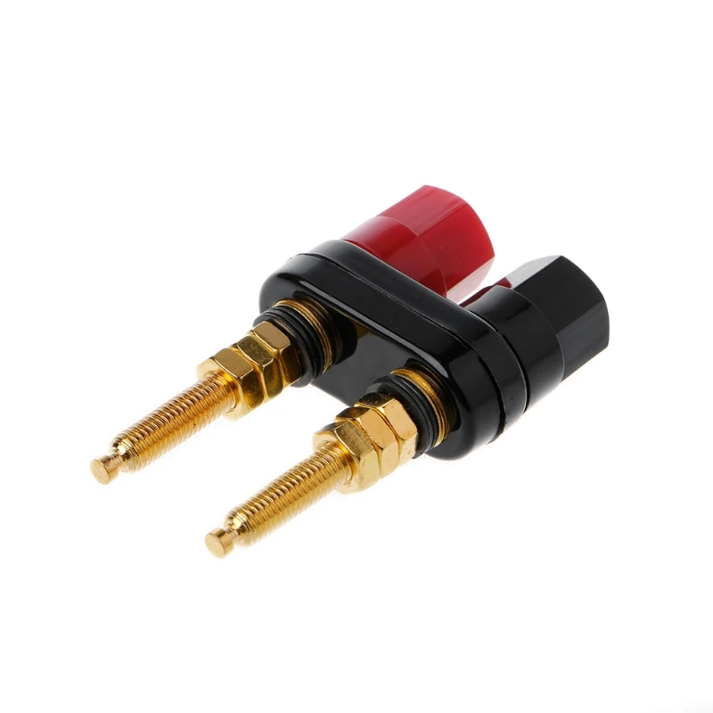 OOTDTY Gold Plated Banana Plug Connector Speaker Amplifier Extended Terminal Binding Post
OOTDTY Gold Plated Banana Plug Connector Speaker Amplifier Extended Terminal Binding Post