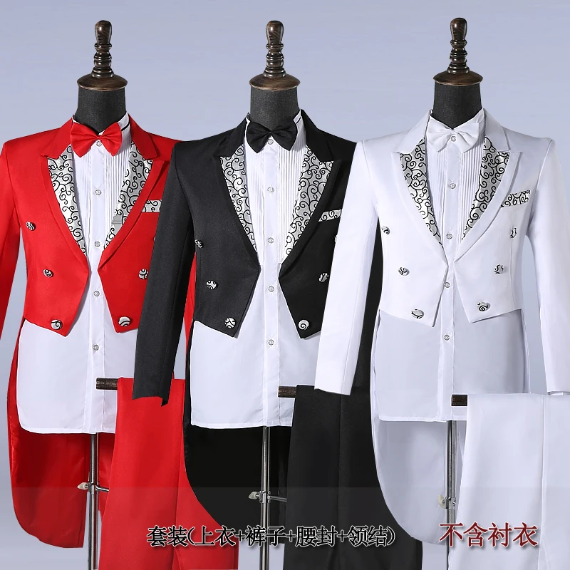 Mens Black White Suits Jacket Pants Formal Dress Men Suit Set men wedding suits groom tuxedos for men blazer
Mens Black White Suits Jacket Pants Formal Dress Men Suit Set men wedding suits groom tuxedos for men blazer