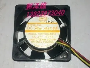 Good Quality Sanyo 6025 24v 0.07A 109P0624H411 Cooling Fan