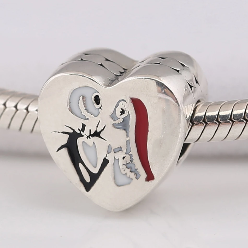 Authentic 925 Sterling Silver Bead Enamel Meant To Be Heart Charm Fit Pandora Bracelet Bangle DIY Jewelry
Authentic 925 Sterling Silver Bead Enamel Meant To Be Heart Charm Fit Pandora Bracelet Bangle DIY Jewelry