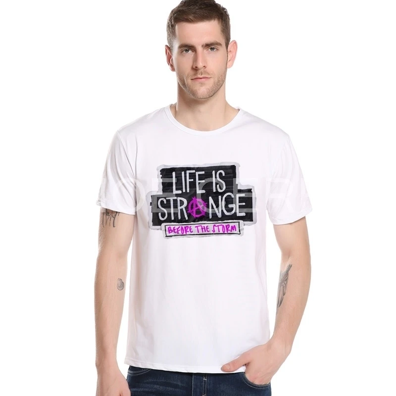Hot sale white Clothes Casual Life is Strange funny t shirt for men short sleeve Tshirt Customizable according to picture M13-2#
Hot sale white Clothes Casual Life is Strange funny t shirt for men short sleeve Tshirt Customizable according to picture M13-2#