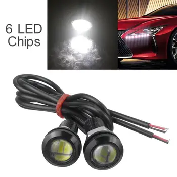 1Pair 12V 18mm 120LM 6 LED Eagle Eye Car Fog Light DRL 15W 6500K Auto Daytime Reversing Backup Parking Signal Light
1Pair 12V 18mm 120LM 6 LED Eagle Eye Car Fog Light DRL 15W 6500K Auto Daytime Reversing Backup Parking Signal Light